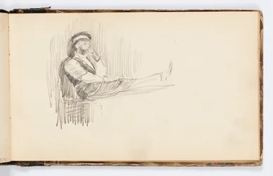 Page de carnet de croquis