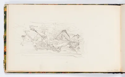 Page de carnet de croquis : Bouffon