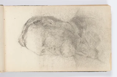 Page de carnet de croquis : Portrait d