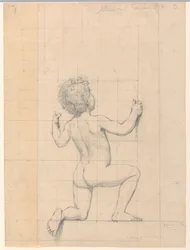 Étude pour "Genius," "Les Arts," Bibliothèque du Congrès, Washington D.C.