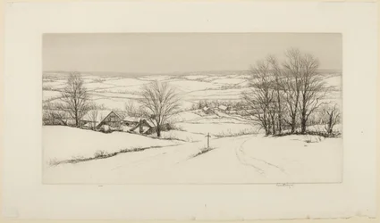 Hiver en Nouvelle-Angleterre