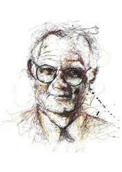 Portrait expressif à coups de crayon