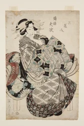 ?yodo du Tsuru-r? (estampe sur bois en couleur)