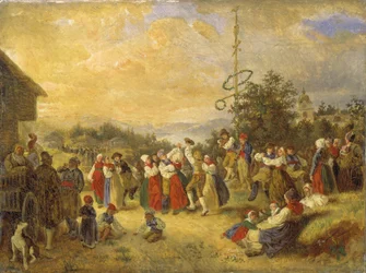 Danse de la Saint-Jean à Rättvik