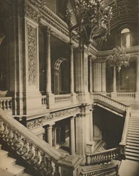 Balustrades en marbre de l