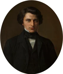 Portrait du poète Vladimir Zhemchuzhnikov