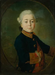 Portrait du comte Nikolaï Dmitrievitch Matyushkin enfant