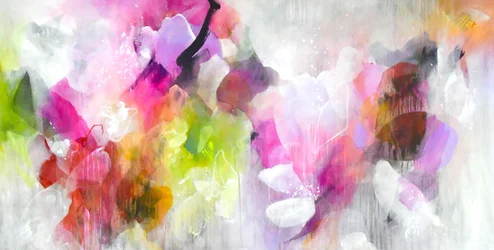 Abstrait fluide et éclatant