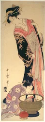Une courtisane et son assistante
