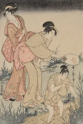 Attraper des Lucioles sous un Saule (droite)