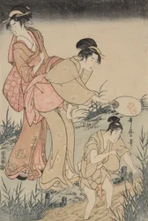 Attraper des lucioles sous un saule, vers 1796-1797