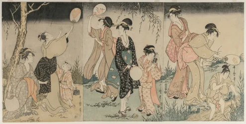 Attraper des lucioles, vers 1796-1797