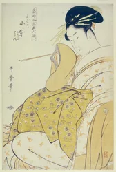 Komurasaki du Tamaya, vers 1794
