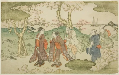 Mont Goten, du livre illustré "Statue de Fugen (Fugen-zo)"
