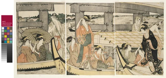 Au-dessus et en dessous du Pont Ryogoku