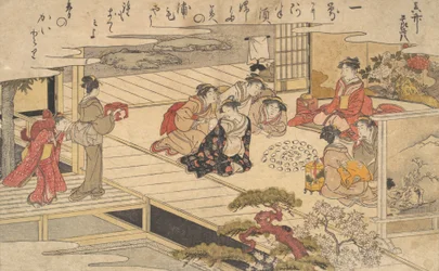 Femmes jouant avec des coquillages, 1790
