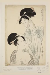 Femmes après le bain