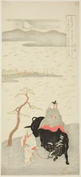 Le poète Sugawara Michizane