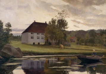 Bossevig, après le coucher du soleil