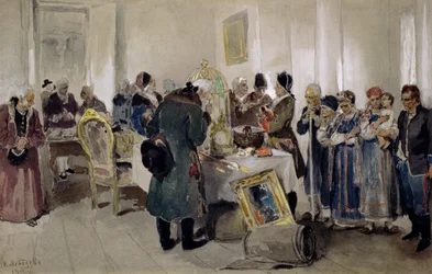 Vente aux enchères de serfs