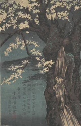 Cerisier, daté 1874