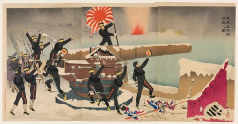 Nos forces armées occupant l