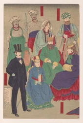 Représentation des costumes de tous les pays