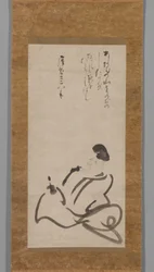 Le poète Hitomaro
