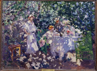 Dans le jardin