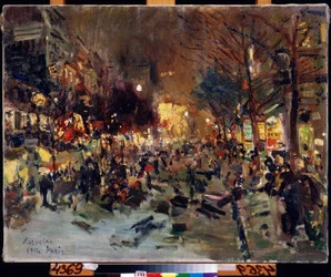 Grand Boulevard à Paris