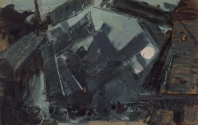 Décor de scène pour le ballet Don Quichotte de L. Minkus, 1900