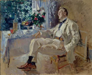 Portrait du chanteur Feodor Ivanovich Chaliapin