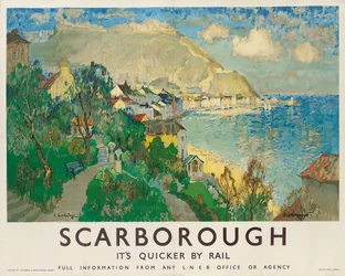 Affiche publicitaire pour Scarborough