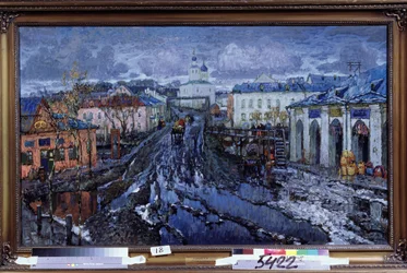 Rue dans une ville de province