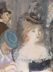 Illustration pour Boule de Suif de Guy de Maupassant