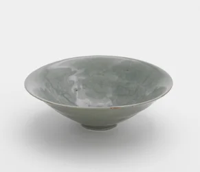 Bol avec motif de vignes de pivoines moulées, première moitié du 12e siècle