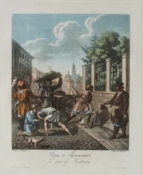 Le jeu de Pristenok, vers 1812