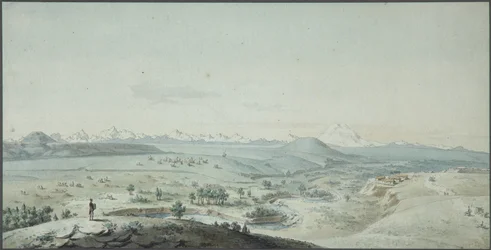 Vue de la forteresse de Konstantinogorsk depuis la montagne Mashuk, 1805