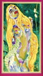 La femme de la forêt éthérée