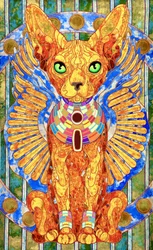 Sphynx à ailes dorées