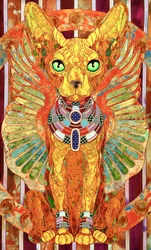 Le chat mystique égyptien