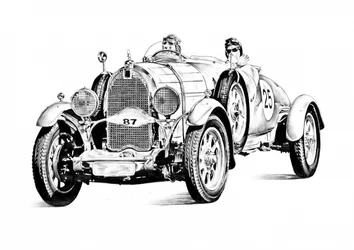Pilotes de voitures de course classiques