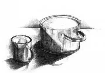 Nature morte de cuisine au quotidien