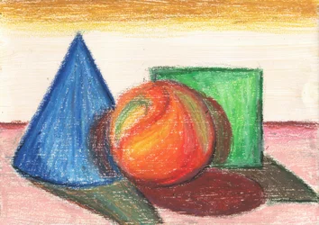 Étude de nature morte géométrique