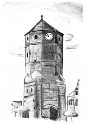 Croquis de la tour de l