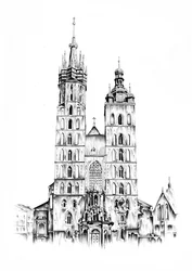 La cathédrale historique de Cracovie