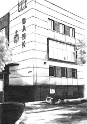 Esquisse du bâtiment de l