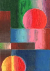 Formes abstraites éclatantes