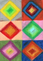 Diamants géométriques éclatants