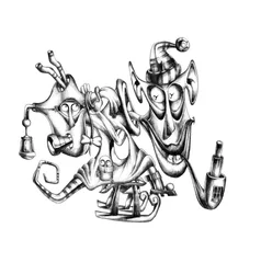 Personnages fantaisistes des fêtes
